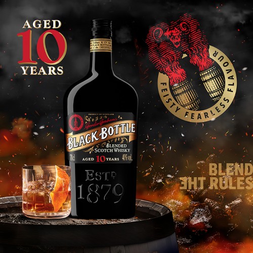 BLACK BOTTLE 10 Y.O